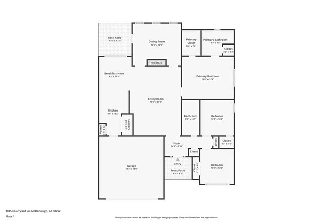 1825 Courtyard Ln, Unit 46 in Mcdonough, GA - Building Photo - Building Photo