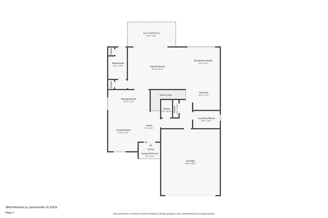 3943 Hillstead Ln in Jacksonville, FL - Foto de edificio - Building Photo