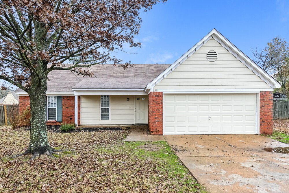 6911 Magnolia Trail in Olive Branch, MS - Foto de edificio