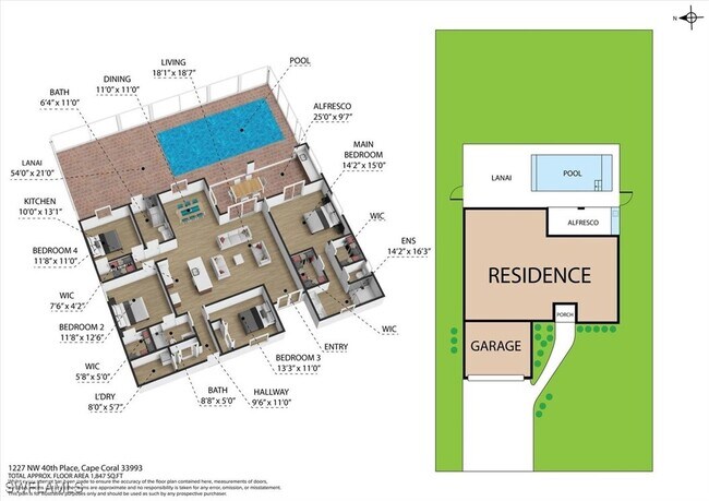 property at 1227 NW 40th Pl