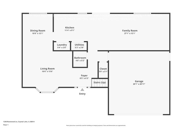 1248 Rosewood Ln in Crystal Lake, IL - Building Photo - Building Photo