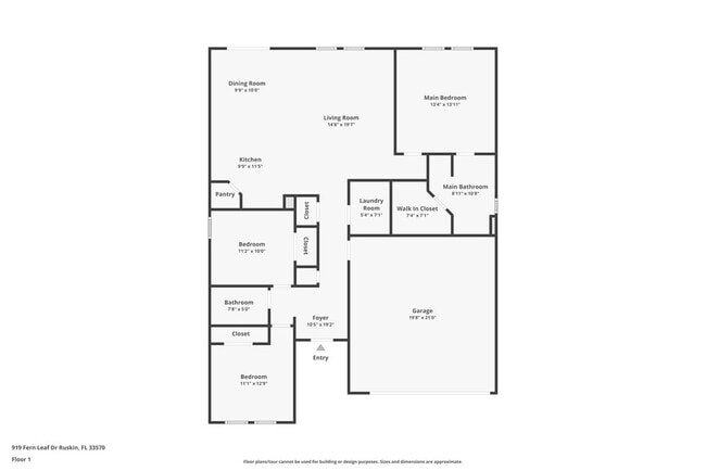 919 Fern Leaf Dr in Ruskin, FL - Building Photo - Building Photo