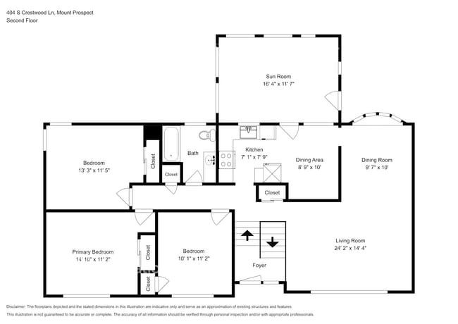 404 S Crestwood Ln in Mount Prospect, IL - Building Photo - Building Photo