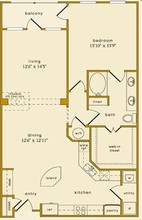 Kipling Condominiums in Houston, TX - Foto de edificio - Floor Plan