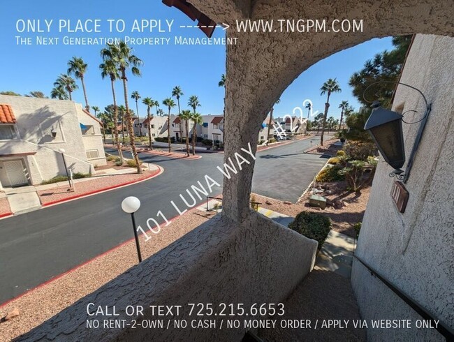 101 Luna Way in Las Vegas, NV - Building Photo - Building Photo