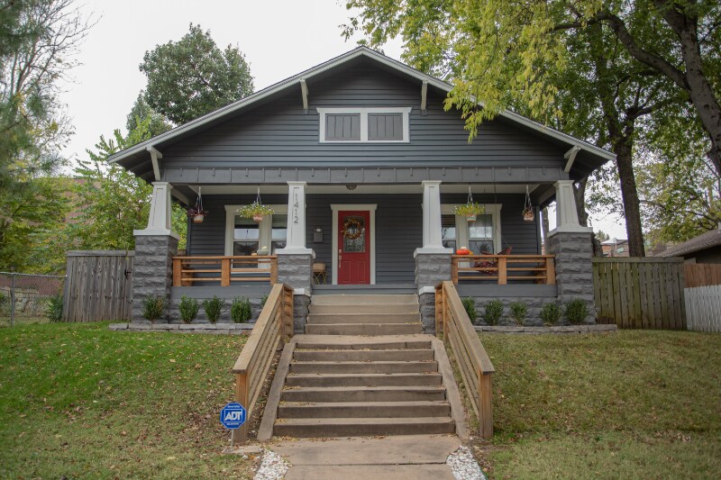 1412 S St Louis Ave in Tulsa, OK - Foto de edificio