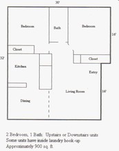 Park West Apartments in Redding, CA - Building Photo - Floor Plan