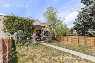 1581 Fairfax St in Denver, CO - Building Photo - Building Photo