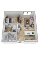 Spur Line Lofts in Richmond, VA - Foto de edificio - Floor Plan