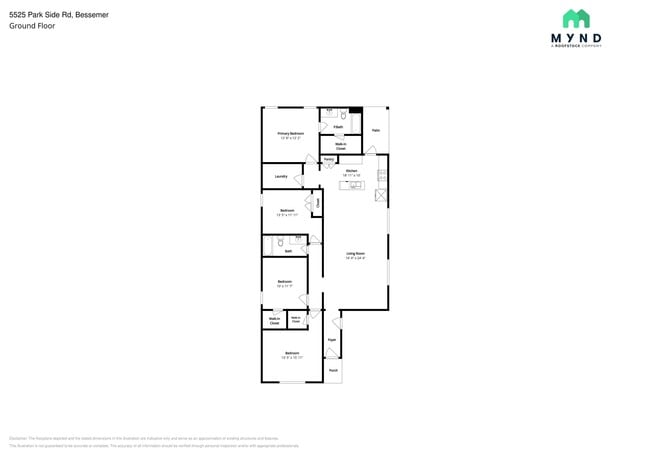 5525 Park Side Rd in Birmingham, AL - Foto de edificio - Building Photo