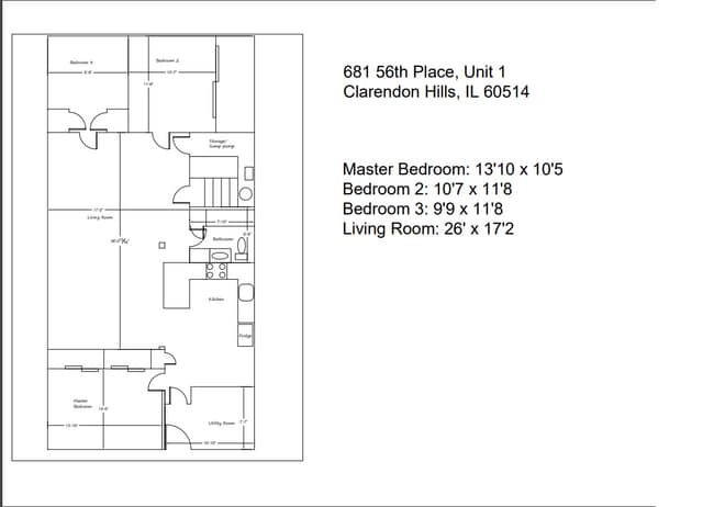 681 56th Pl, Unit 1
