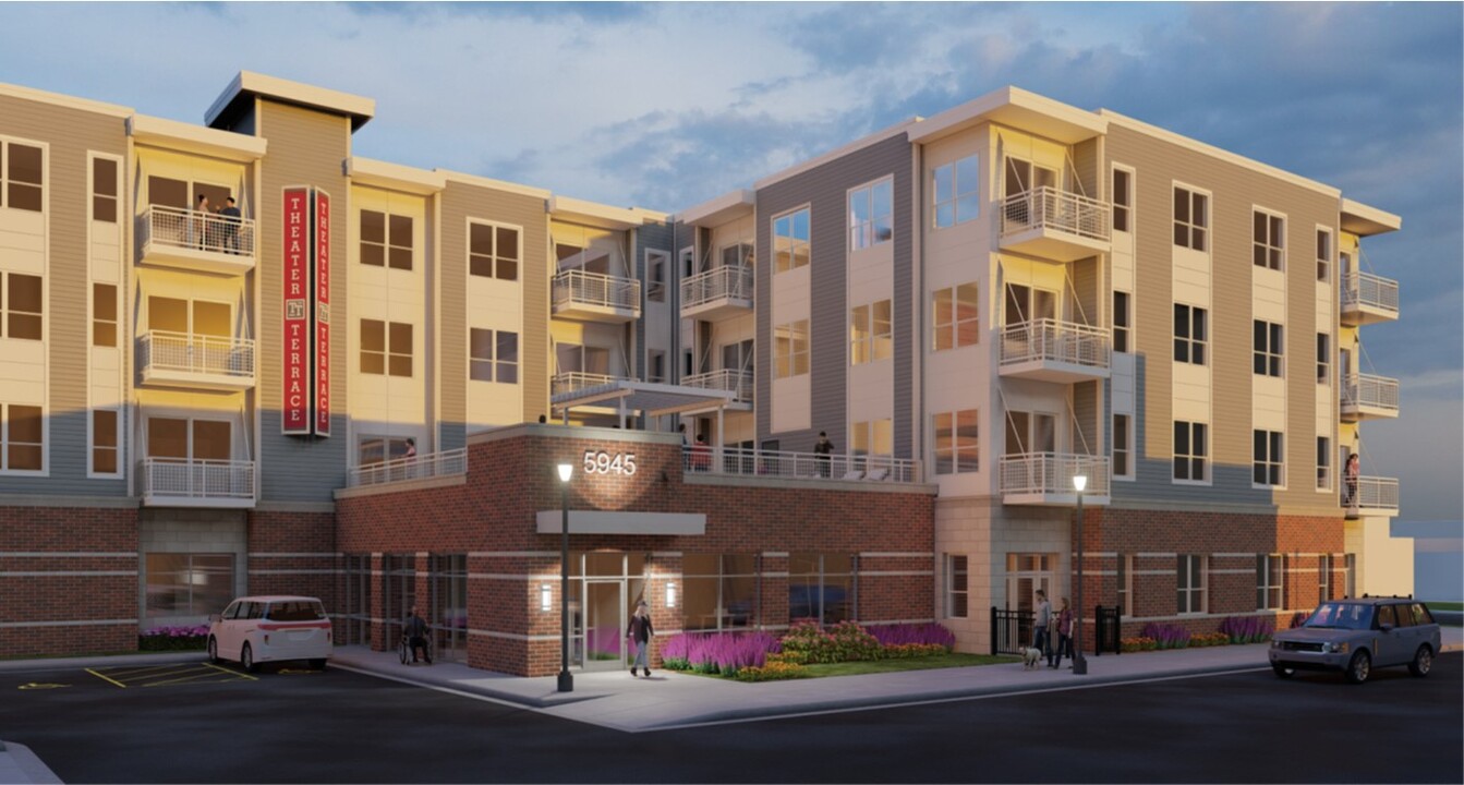 Theater Terrace Apartments in Kenosha, WI - Building Photo