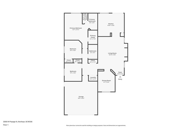 22025 W Papago St in Buckeye, AZ - Foto de edificio - Building Photo