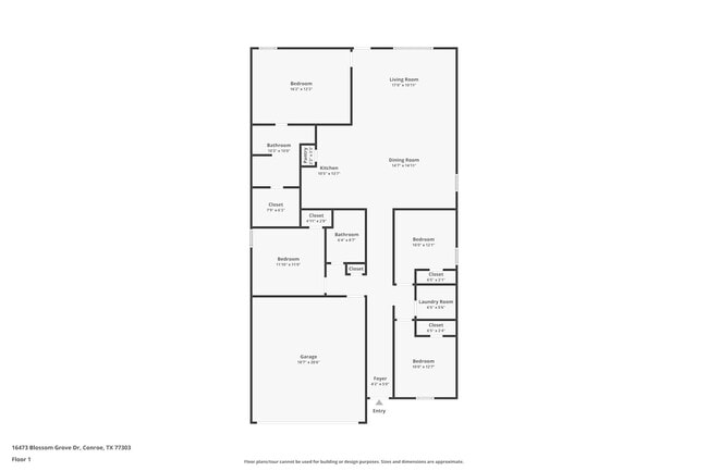 property at 16473 Blossom Grv Dr