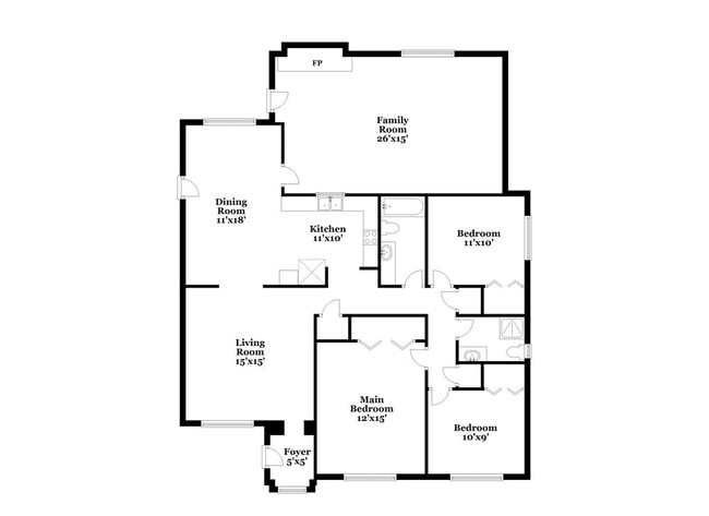 1544 E Clover in Mesa, AZ - Foto de edificio - Building Photo