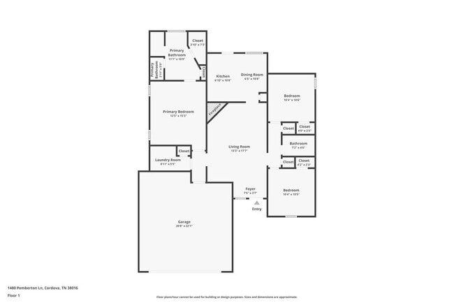 1480 Pemberton Ln in Cordova, TN - Building Photo - Building Photo