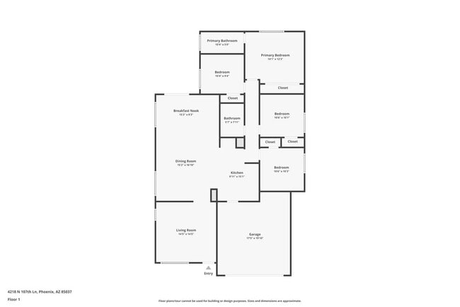 4218 N 107th Ln in Phoenix, AZ - Foto de edificio - Building Photo