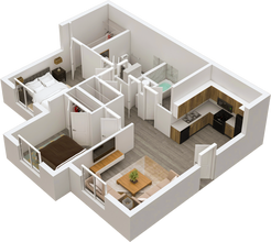 Welcome to Falcon Trace II in Kissimmee, FL - Foto de edificio - Floor Plan