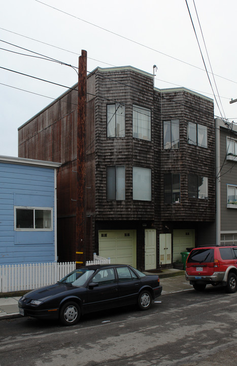 655-657 Peralta Ave in San Francisco, CA - Foto de edificio