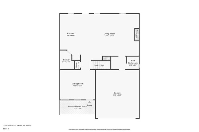 117 Callahan Trail in Garner, NC - Foto de edificio - Building Photo