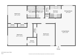 Delujo El Morocco in Irving, TX - Building Photo - Floor Plan