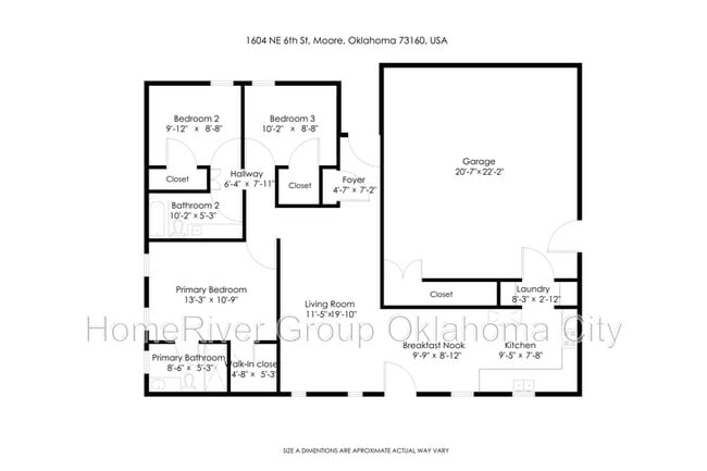 1604 NE 6th St in Moore, OK - Foto de edificio - Building Photo