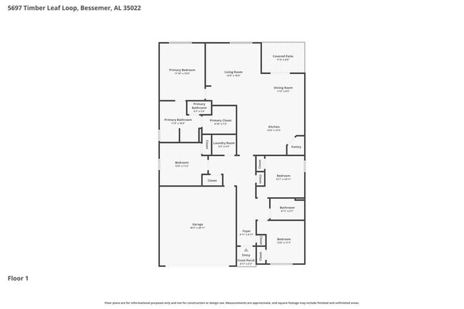 5740 Timber Leaf Lp in Bessemer, AL - Foto de edificio - Building Photo