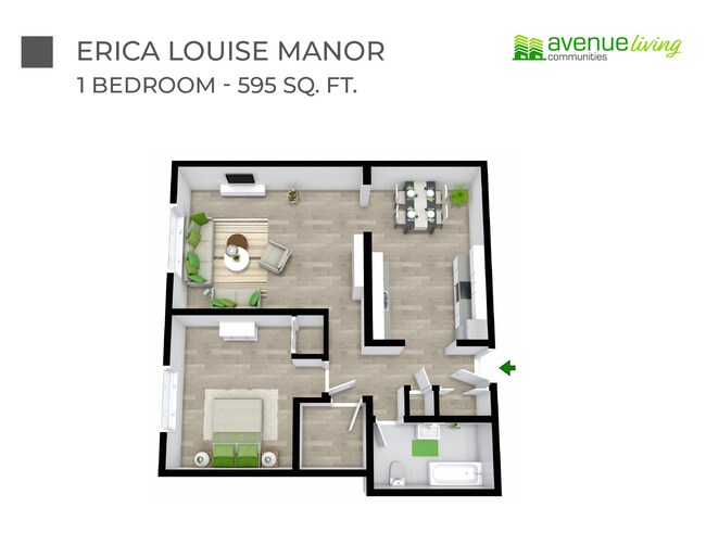Erica Louise Manor in Saskatoon, SK - Building Photo - Floor Plan