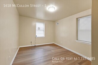 1618 McCulloh St in Baltimore, MD - Building Photo - Building Photo