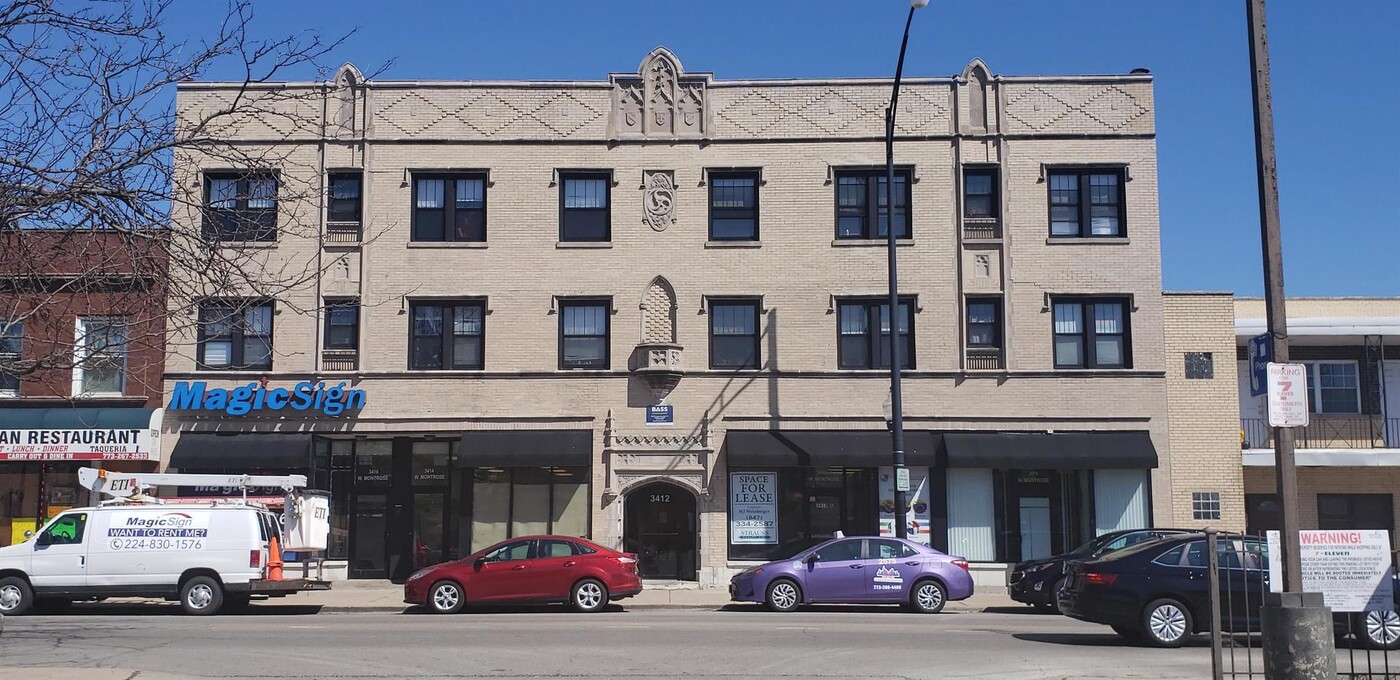 3412 W Montrose Ave in Chicago, IL - Building Photo