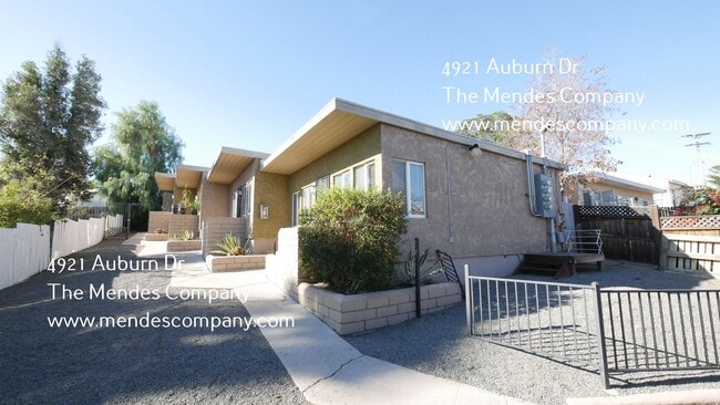 4921 Auburn Dr in San Diego, CA - Building Photo - Building Photo