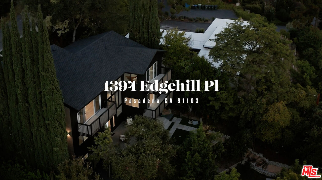 1394 Edgehill Pl in Pasadena, CA - Building Photo