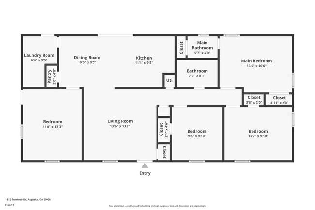 1812 Formosa Dr in Augusta, GA - Building Photo - Building Photo
