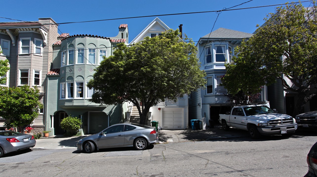 36 Grattan St in San Francisco, CA - Foto de edificio