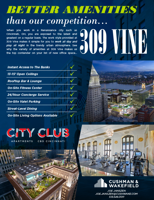 City Club Apartments- CBD Cincinnati in Cincinnati, OH - Foto de edificio - Building Photo