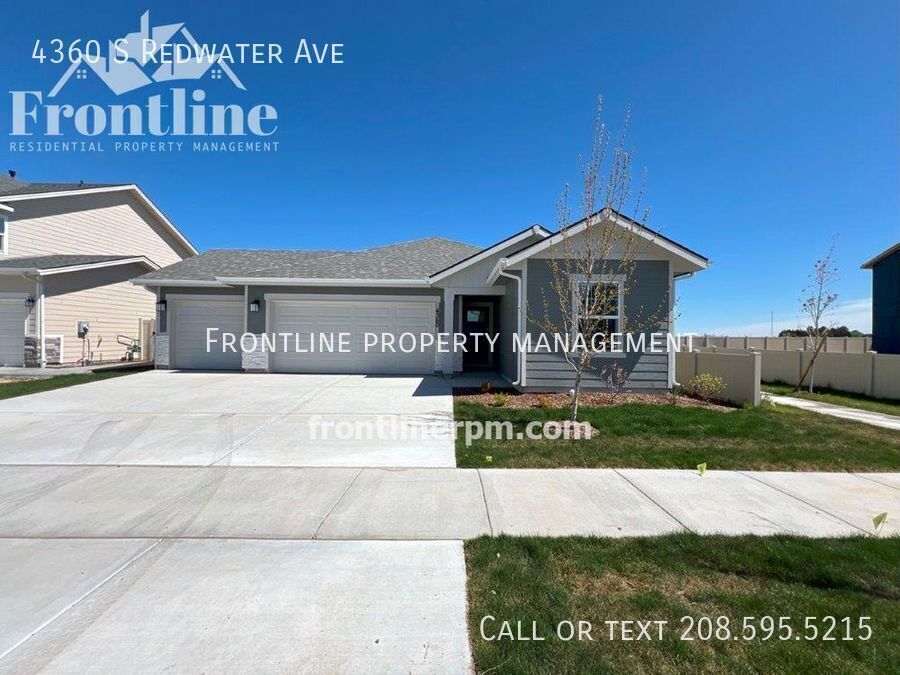 4360 S Redwater Ave in Meridian, ID - Foto de edificio