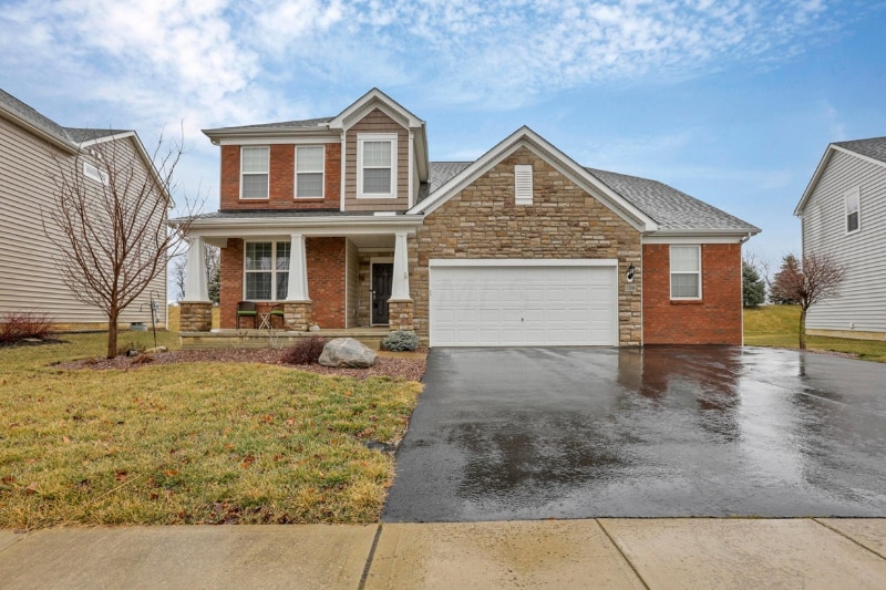 1166 Caribou Run in Delaware, OH - Building Photo