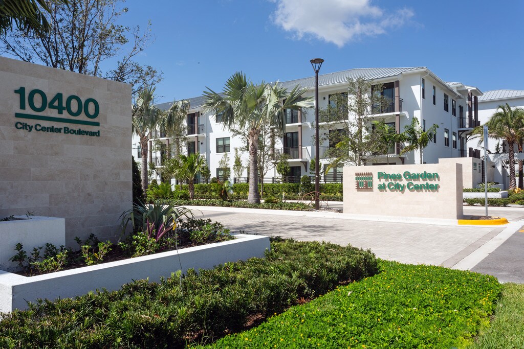 Pines Garden at City Center Apartments in Pembroke Pines, FL