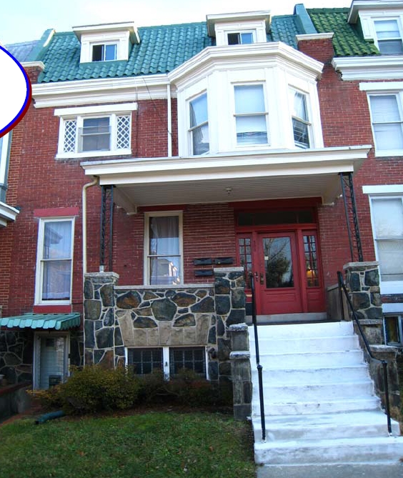 205 W 29th St in Baltimore, MD - Foto de edificio