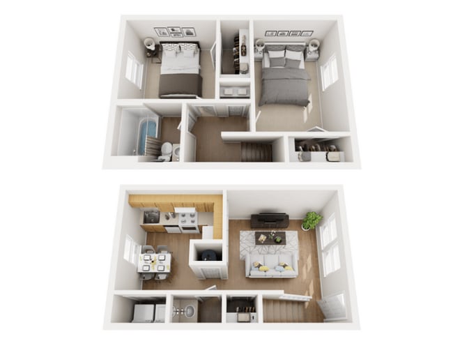 The Carolina in Lawrenceville, GA - Building Photo - Floor Plan