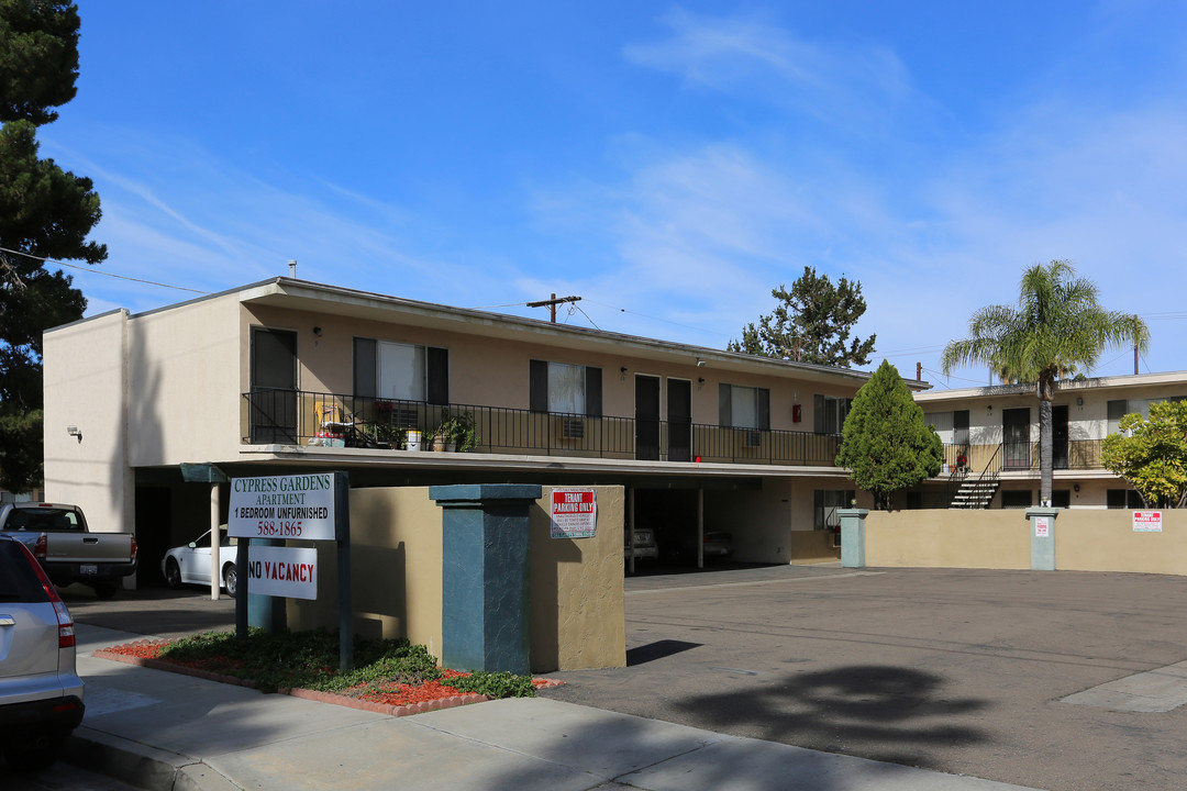 Cypress Gardens Apartments in El Cajon, CA - Building Photo