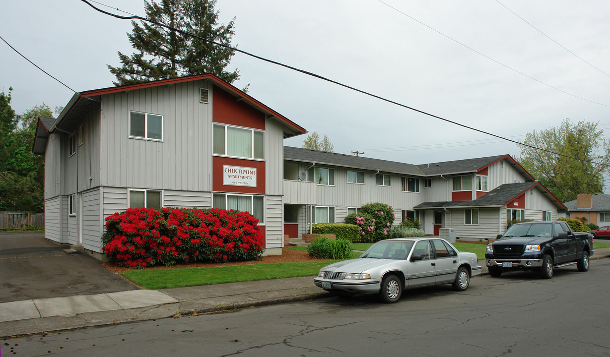 Chintimini Apartments in Corvallis, OR - Building Photo