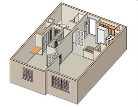 Morris Court III in Pensacola, FL - Building Photo - Floor Plan