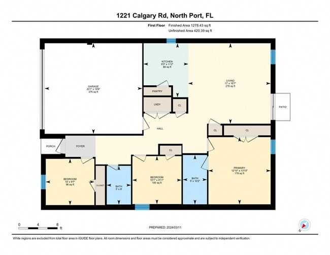 1221 Calgary Rd in North Port, FL - Building Photo - Building Photo