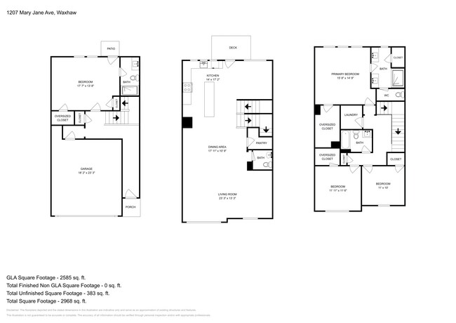 1207 Mary Jane Ave in Waxhaw, NC - Foto de edificio - Building Photo