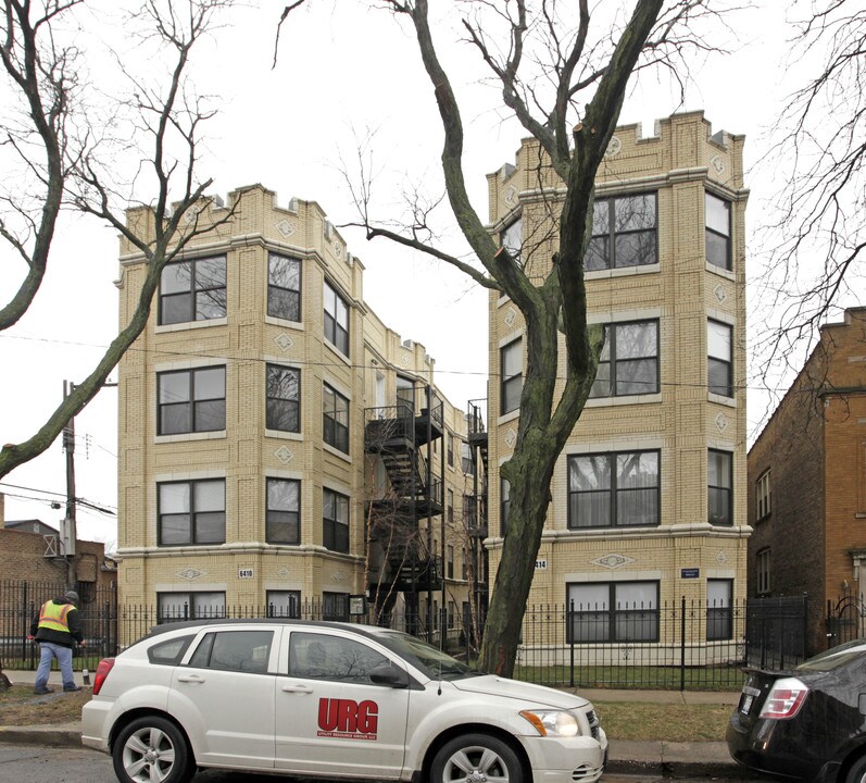 6410-6414 N Hoyne Ave in Chicago, IL - Foto de edificio