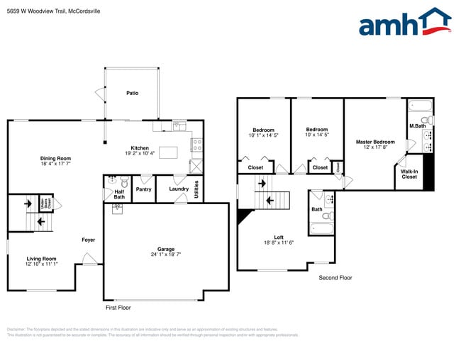 5659 W Woodview Trl in McCordsville, IN - Foto de edificio - Building Photo
