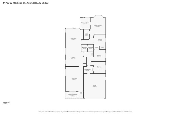 11737 W Madison St in Avondale, AZ - Foto de edificio - Building Photo