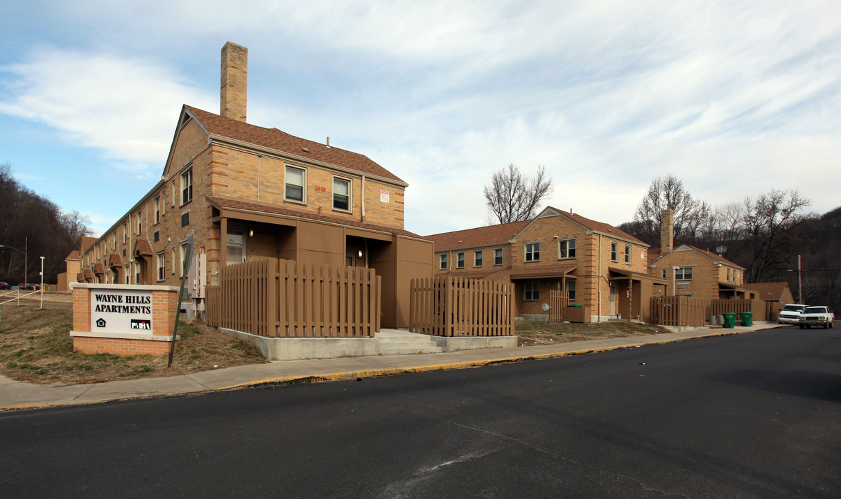 Wayne Hills Apartments in Portsmouth, OH - Building Photo