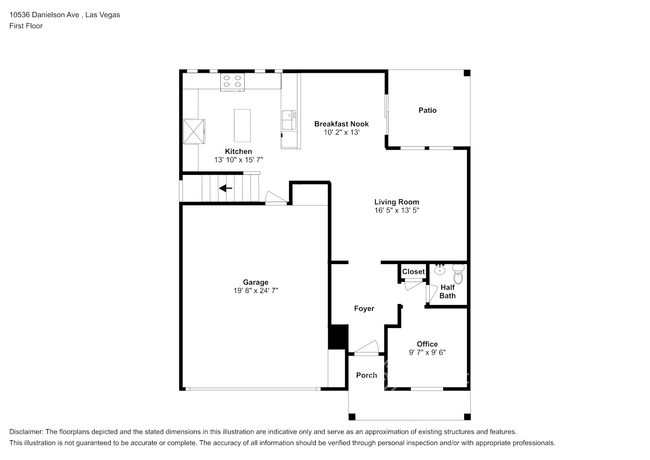 10536 Danielson Ave in Las Vegas, NV - Foto de edificio - Building Photo